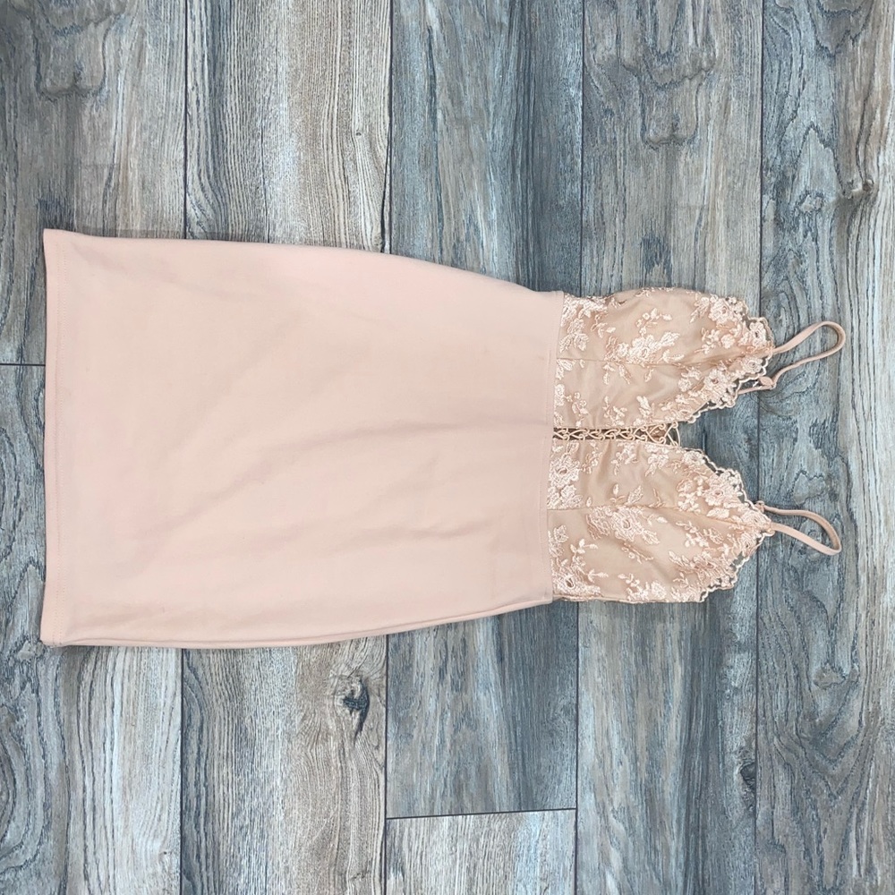 Blush dress